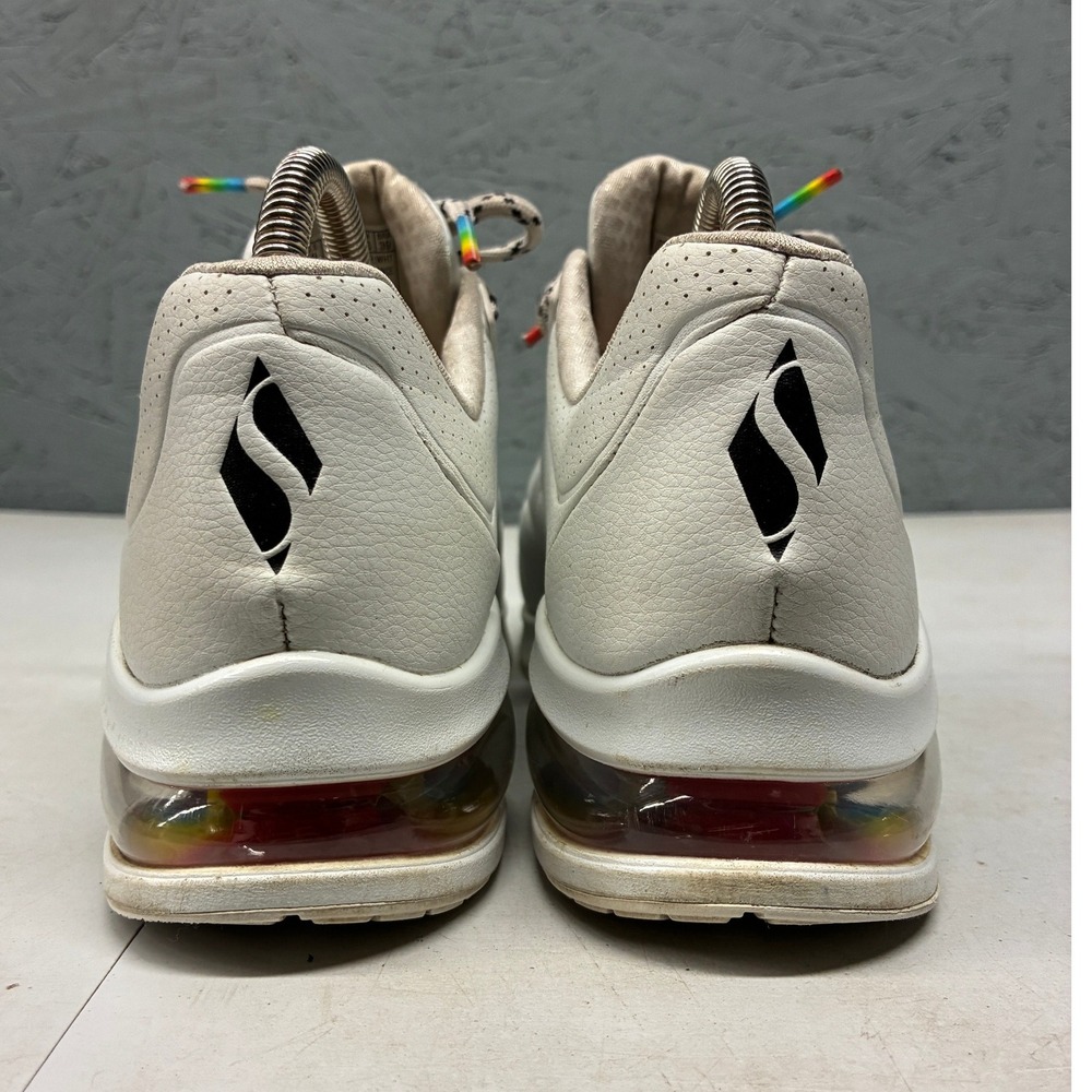 Skechers Uno Floating Love Sneakers Women's White Hearts Rainbow Casual Shoes 9 - Picture 12 of 16